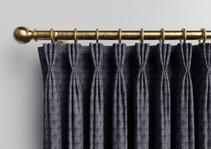 Luxor, Blueprint - Made to Measure Curtains - Image 11